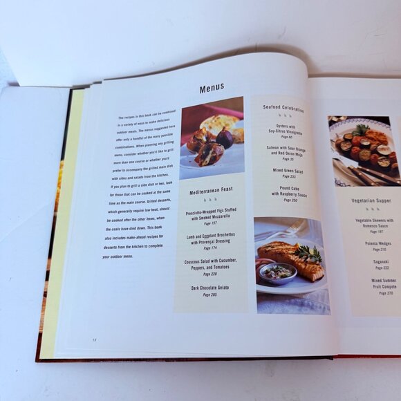 Williams-Sonoma Complete Grilling Cookbook Hardcover Dad Gift For Him - Picture 10 of 16